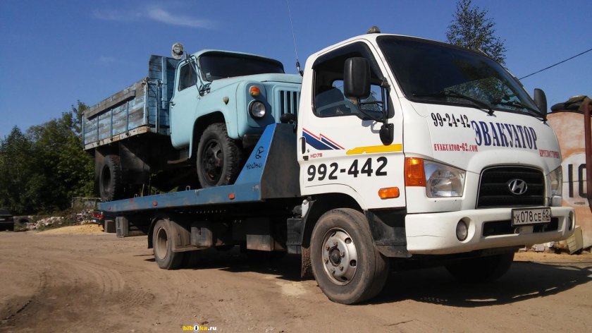 Эвакуатор Hyundai HD 78