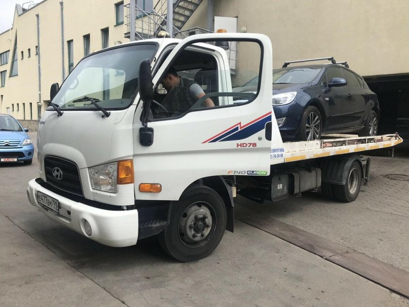 Эвакуатор Hyundai HD 78