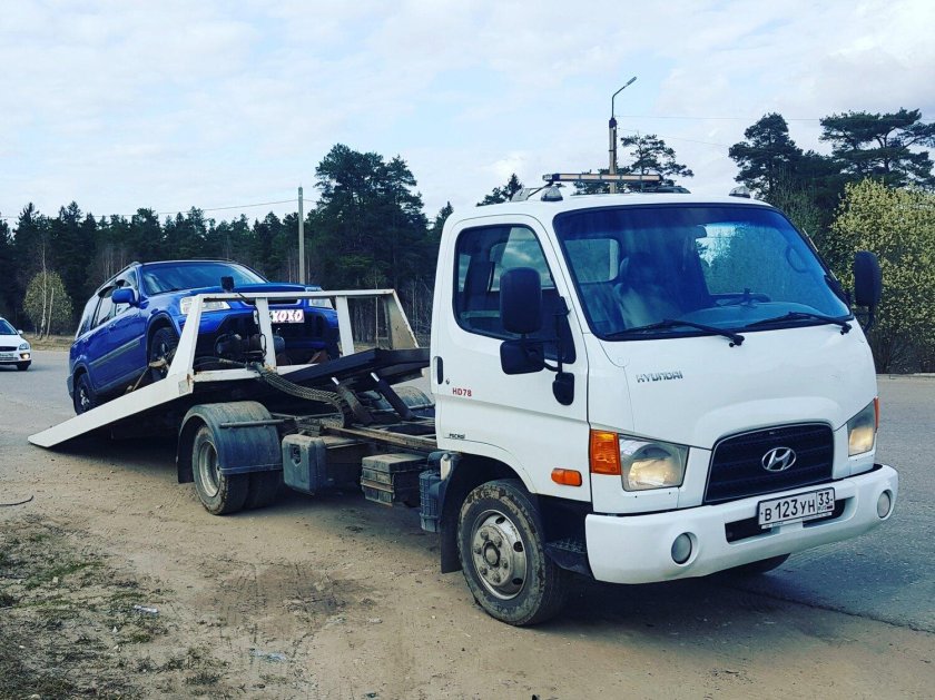 Hyundai Mighty эвакуатор