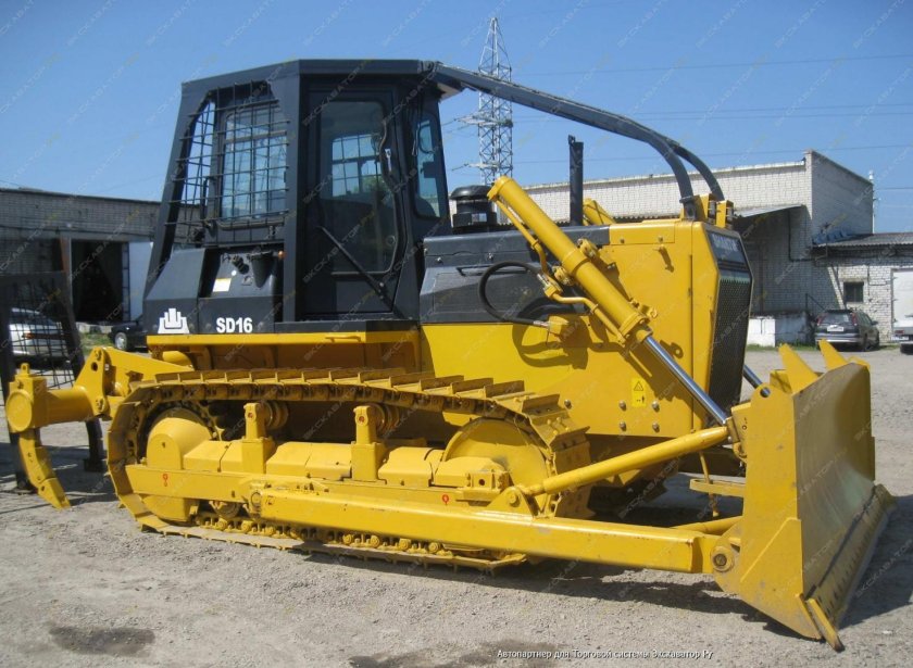 Бульдозер Shantui sd16