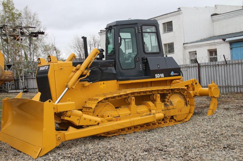 Бульдозер Shantui sd08