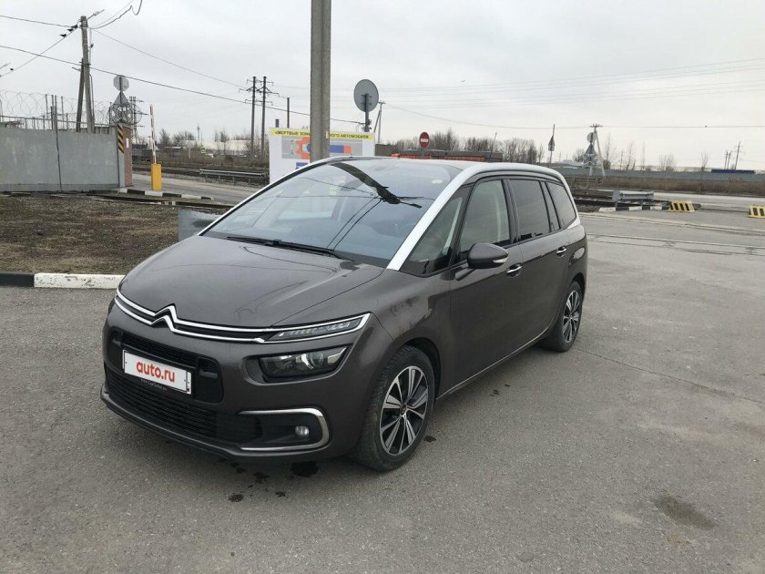 Citroen c4 Picasso серый