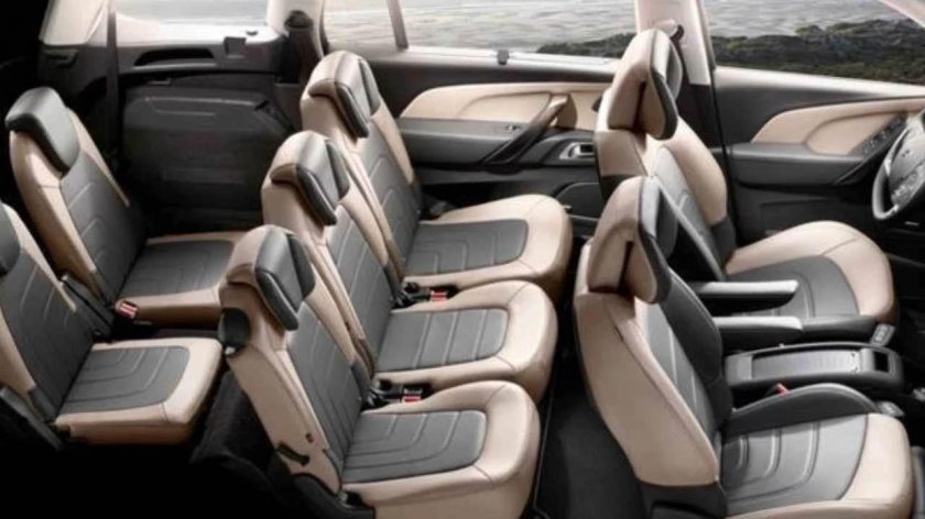 Citroen c4 grand picasso салон