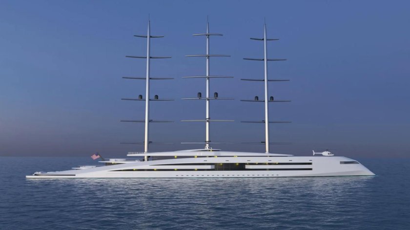 Яхта на солнечных батареях