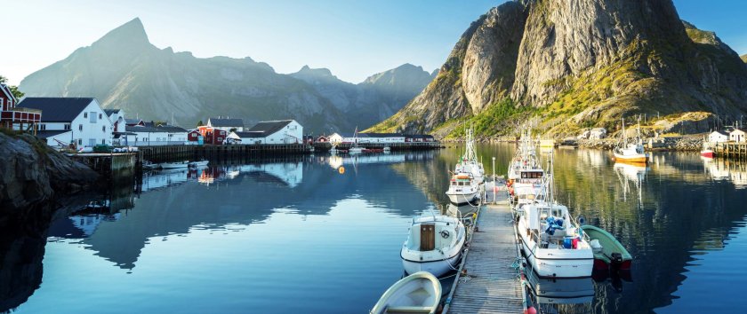 Рейне Лофотенские острова Норвегия