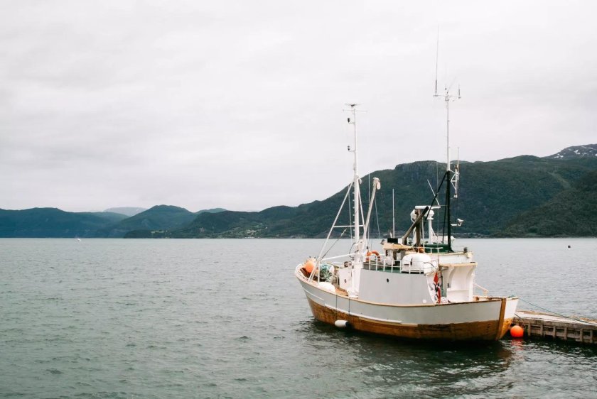 Норвежские рыбацкие лодки