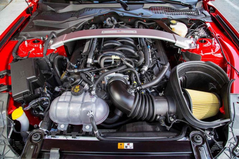 Форд Мустанг двигатель