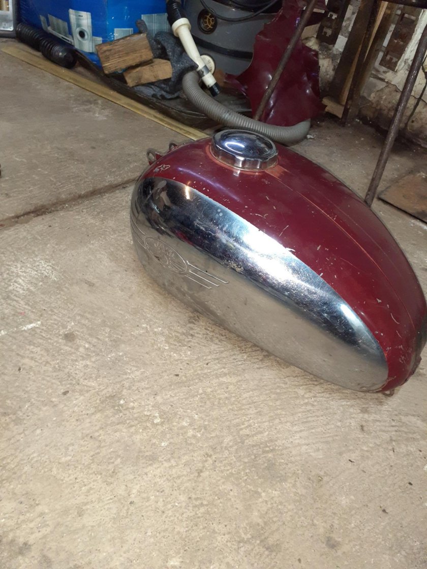 Ява 350 бак капелька