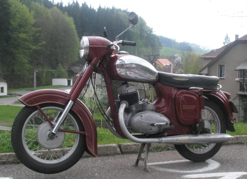 Ява 250 одноцилиндровая