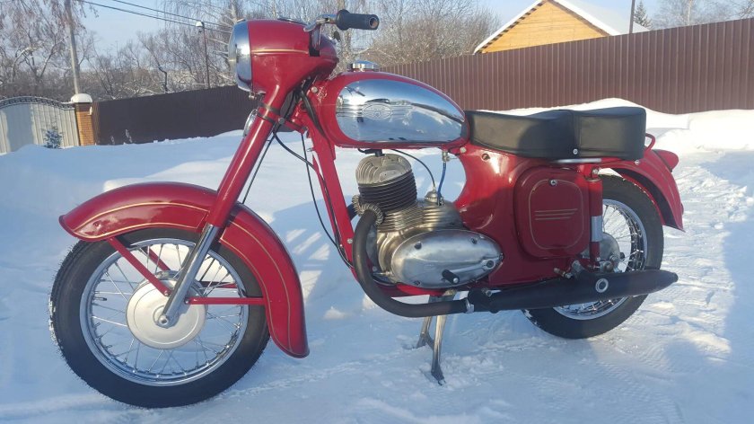 Мотоцикл Ява чекушка