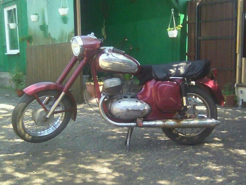 Мотоцикл Ява 1973