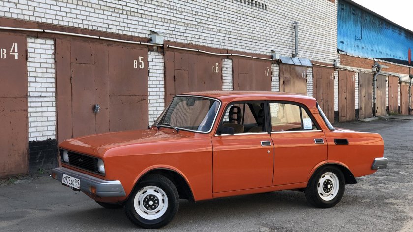 Москвич 2140 SL терракот