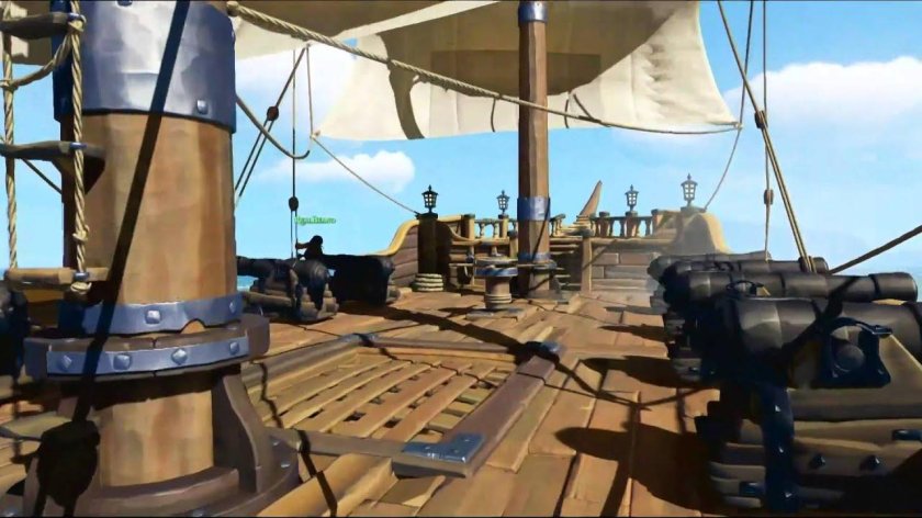 Sea of Thieves палуба