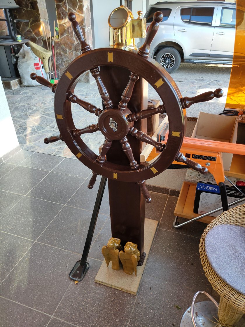 Чёрная Жемчужина корабль штурвал