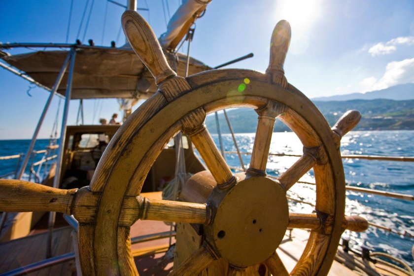 Штурвал корабля