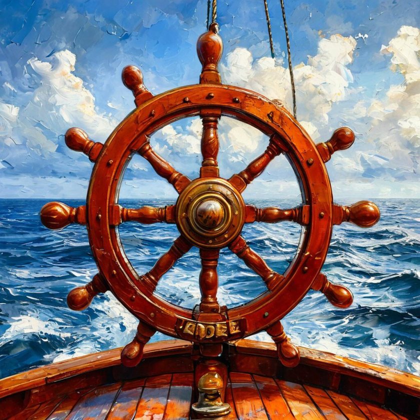 Штурвал корабля