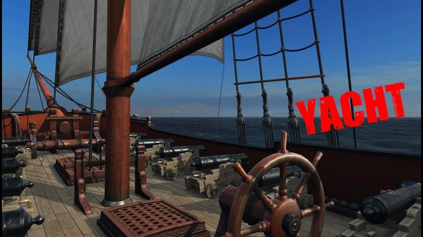 Палуба корабля 19 век