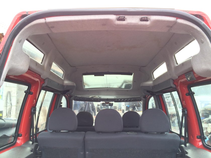 Fiat doblo салон