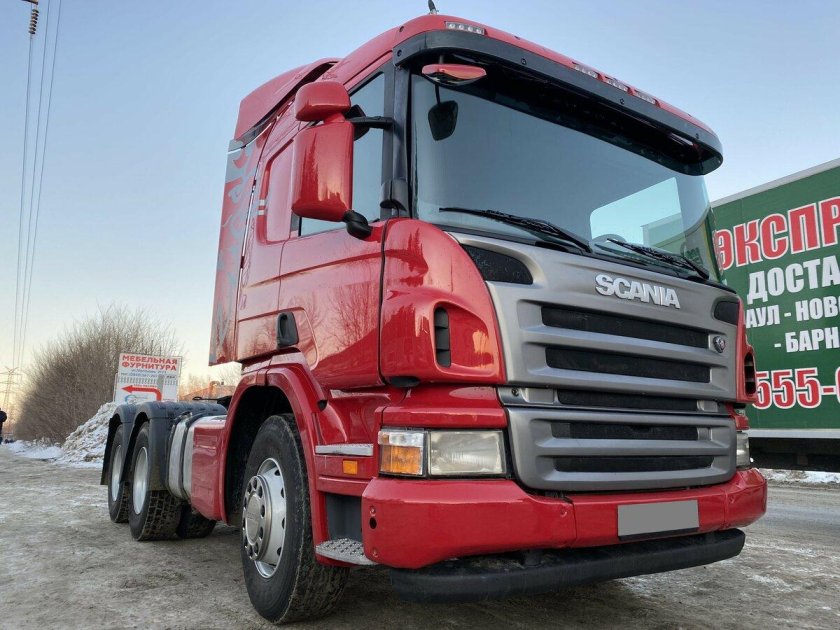 Тягач scania