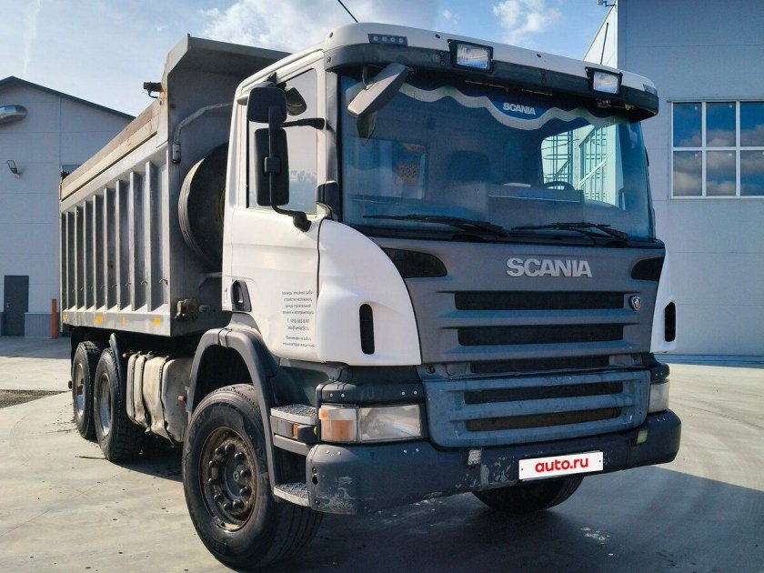 Самосвал scania