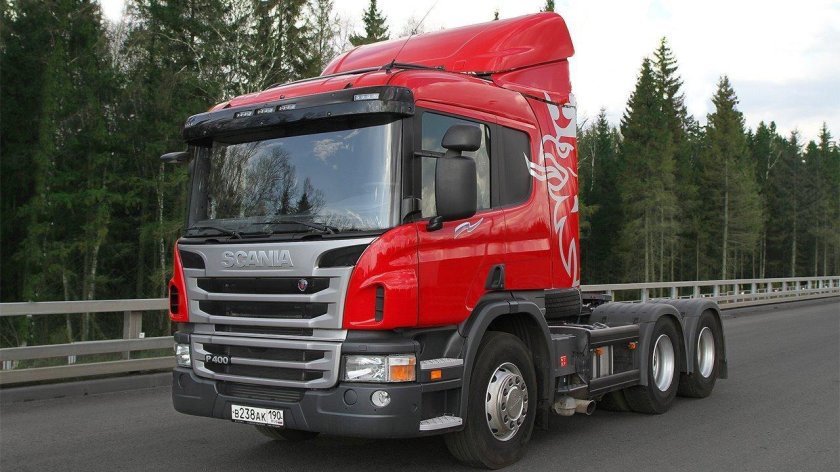 Седельный тягач скания