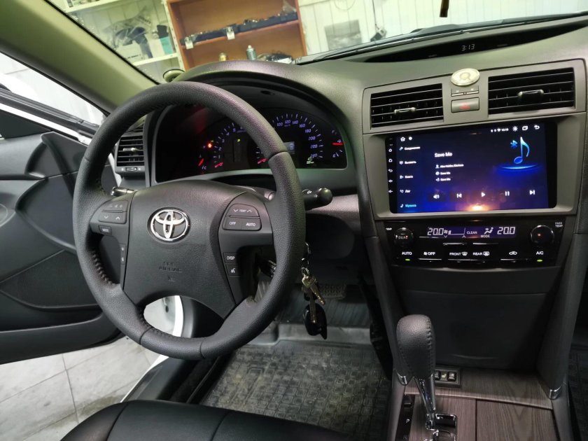 Черный климат Camry 40