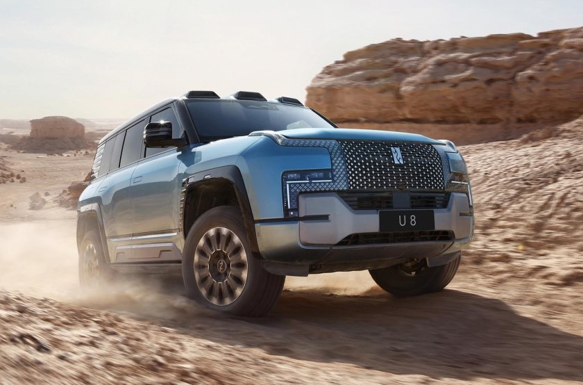 Внедорожник byd yangwang u 8