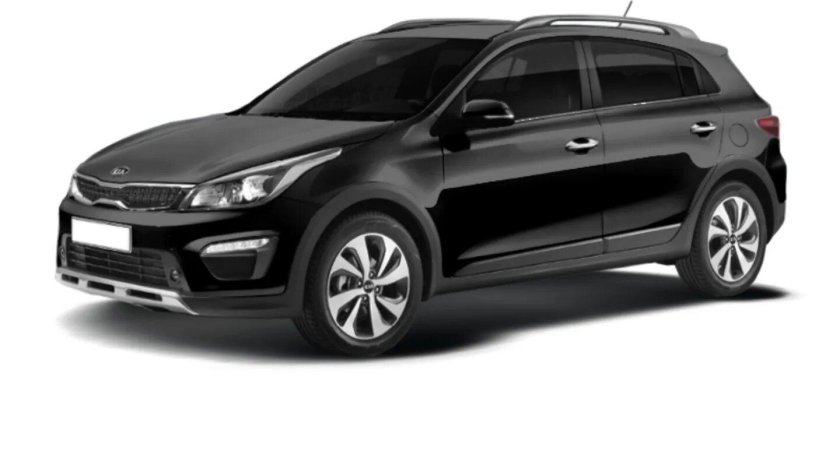 Kia Rio x-line черная