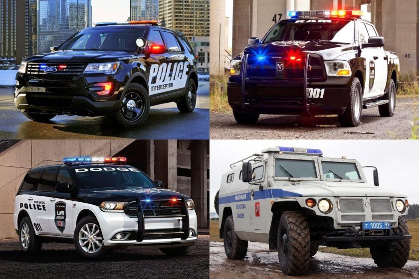 Полицейская машина