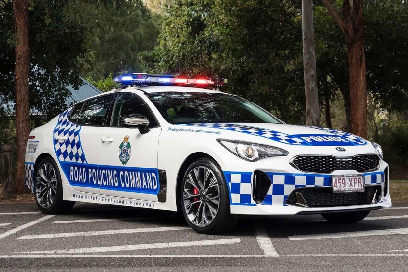 Kia Stinger Police