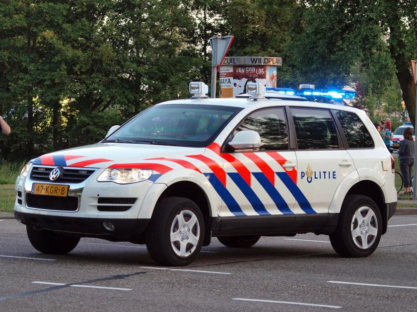 Европейские полицейские машины