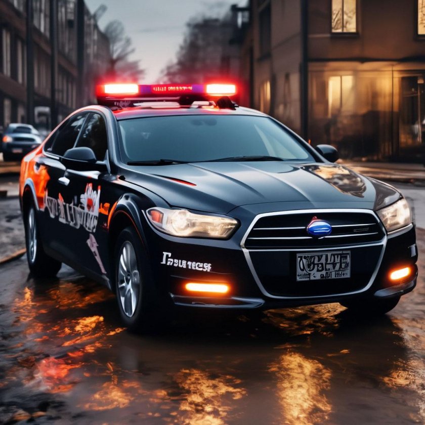Ford police interceptor sedan