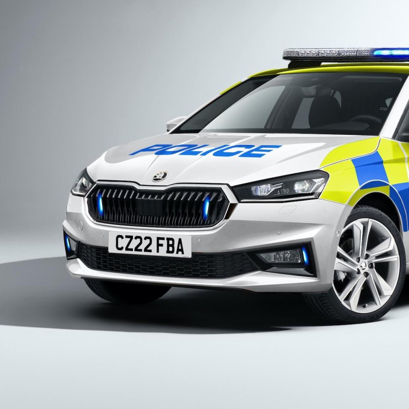 Skoda octavia полиция