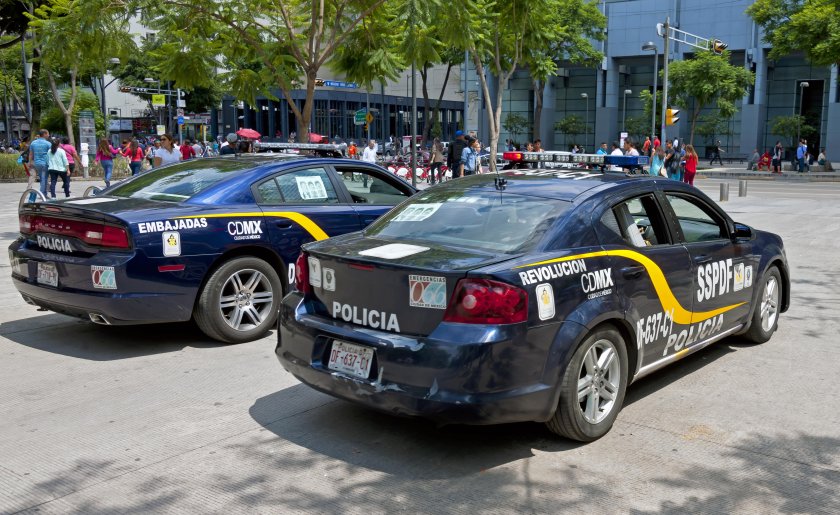 Мексиканская Полицейская машина