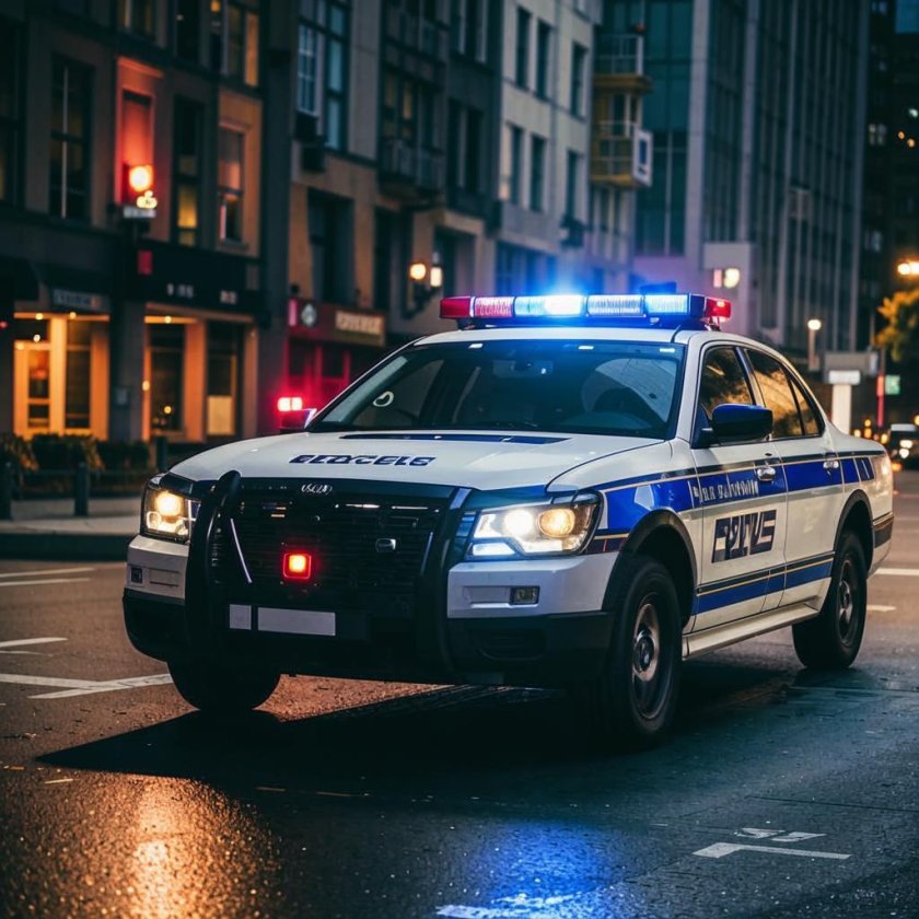 Фотографии полицейских машин