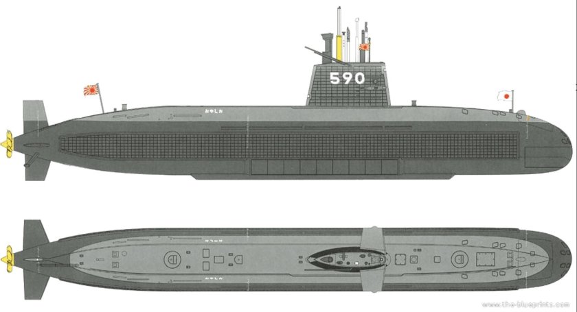 Подводная лодка Oyashio