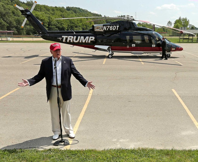 Трамп Дональд вертолет