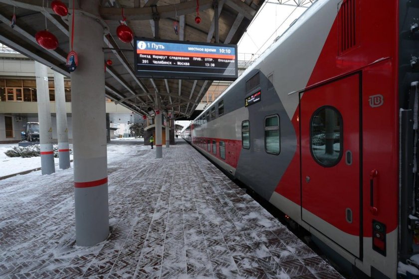 Двухэтажный поезд челябинск москва