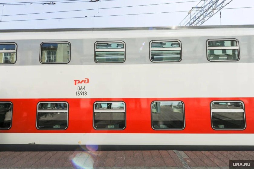 Двухэтажный поезд санкт петербург