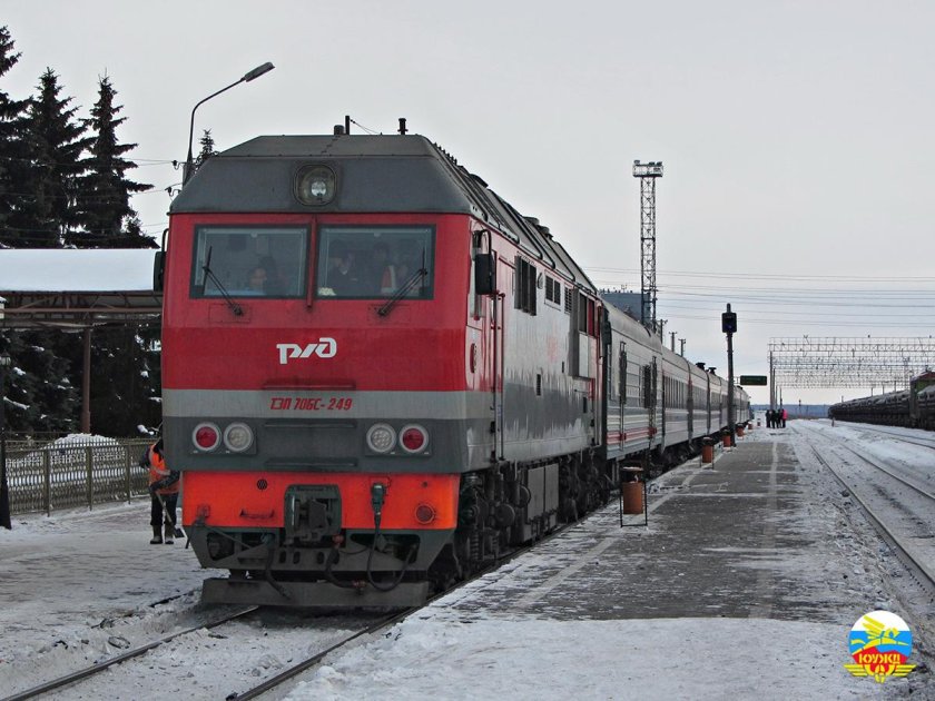 Поезд 391 Челябинск Москва