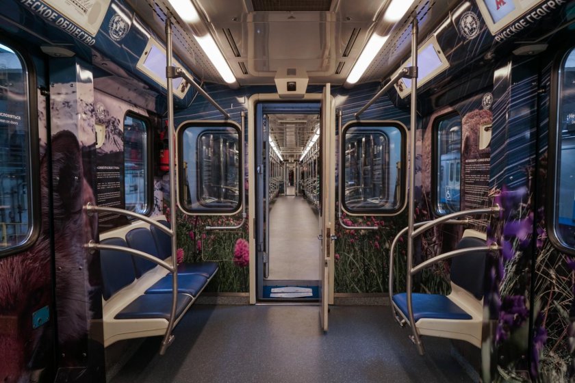 Вагон метро Москва 2020