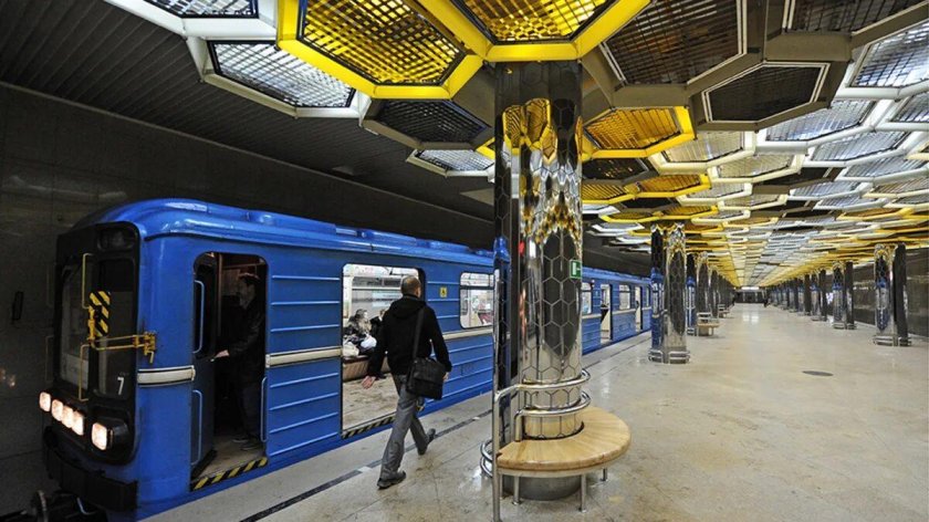 Новосибирский метрополитен красивая станция