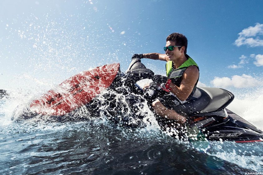 Катание на гидроцикле