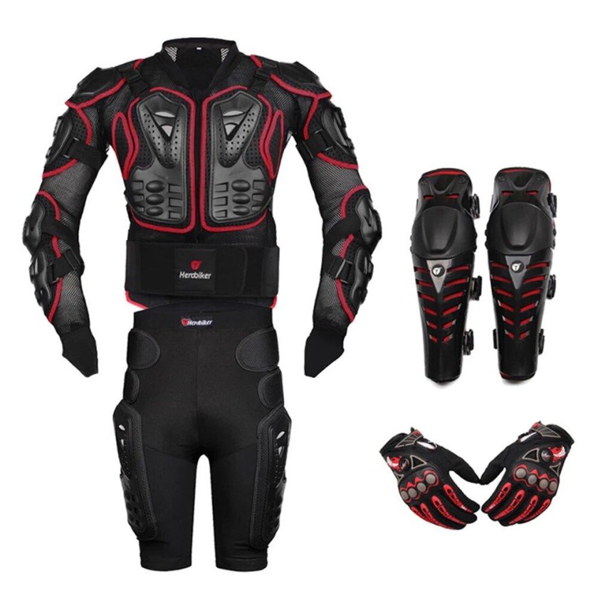 Мотоциклист в экипировке