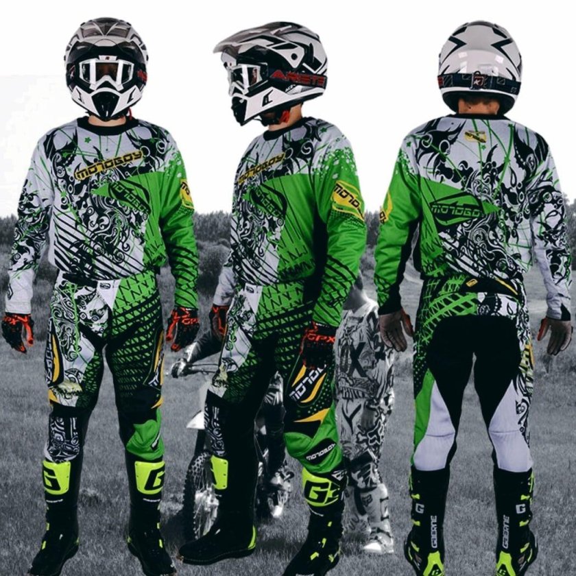 Кроссовая экипировка Кавасаки