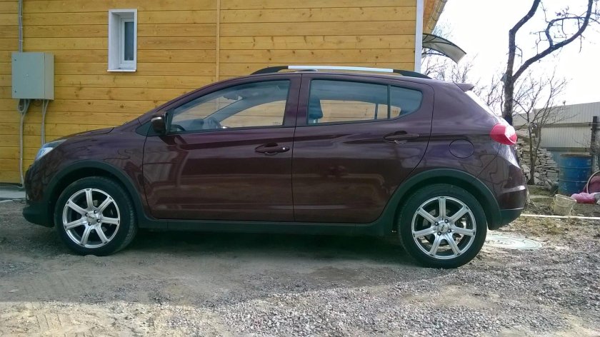 Lifan x50 на дисках
