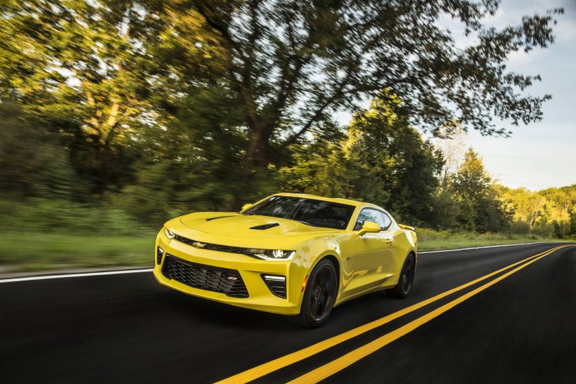 Chevrolet Camaro SS 2016 Yellow
