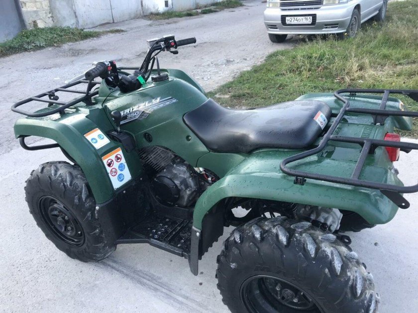 Квадроцикл ямаха гризли