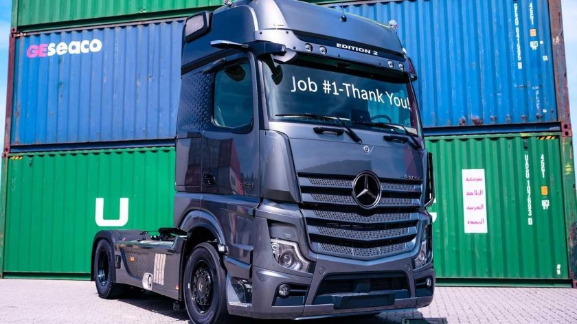 Mercedes benz new actros