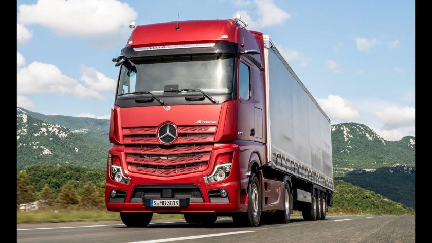 Mercedes benz new actros